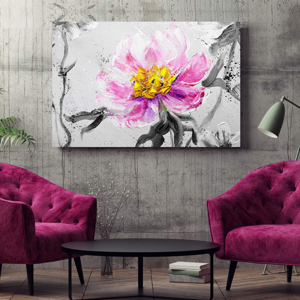 Sunflower Canvas Wall Art - 32x48 Inches Framed Painting, Home Decor for Bedroom & Living Room | Perfect for Farmhouse, Boho & Modern Interior Design