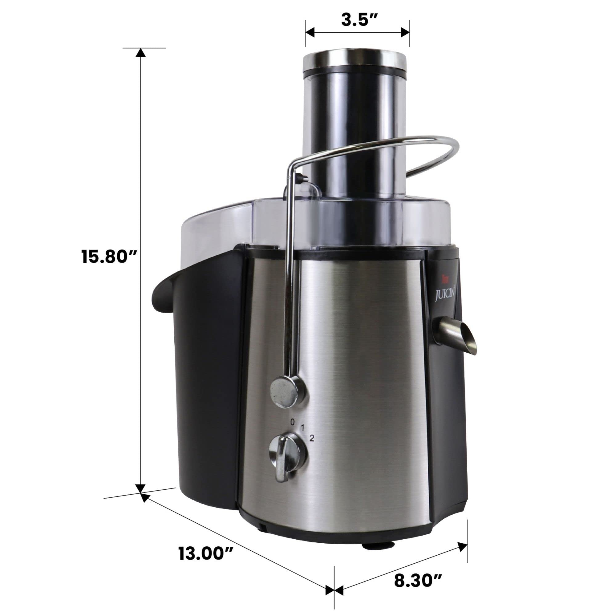 Total Chef 700W Juicer - Wide 3