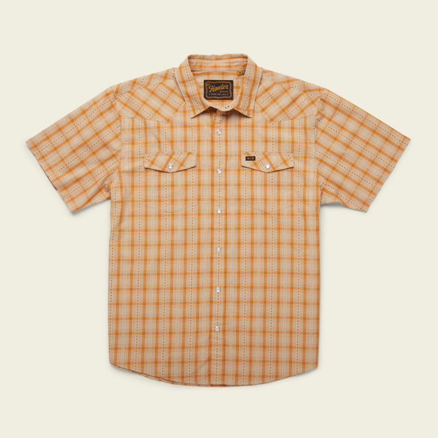 Men's H Bar B Snapshirt - Comfortable Western Style Shirt with Snap Buttons for Cowboy & Casual Wear - Perfect for Rodeo, Ranch Work & Everyday Outfits