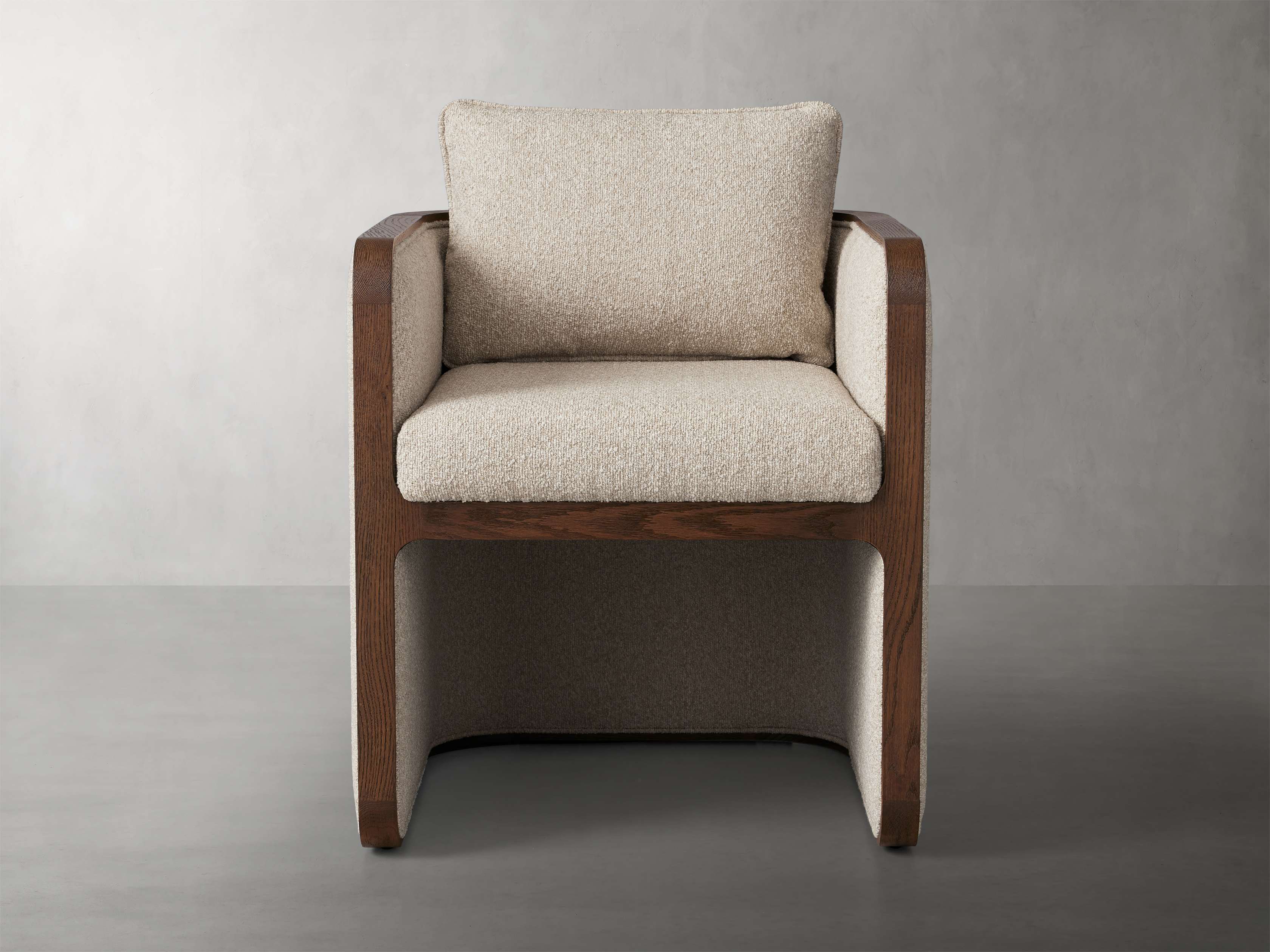 Dempsey Modern Mocha Dining Chair - Sturdy Wooden Seat for Kitchen, Dining Room & Office - Comfortable & Stylish Home Furniture