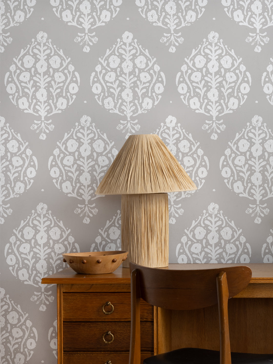 Eleanor Floral Wallpaper by Sugar Paper & Stone - Premium Peel and Stick Wallpaper for Bedroom, Living Room, and Nursery Decor