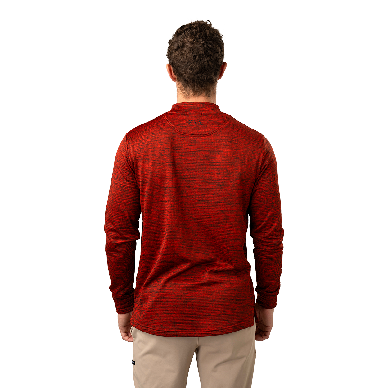 Bauer FLC Mock Neck Long Sleeve Shirt for Men - Comfortable Hockey Practice & Casual Wear - Senior Hockey Jersey for Training & Street Style