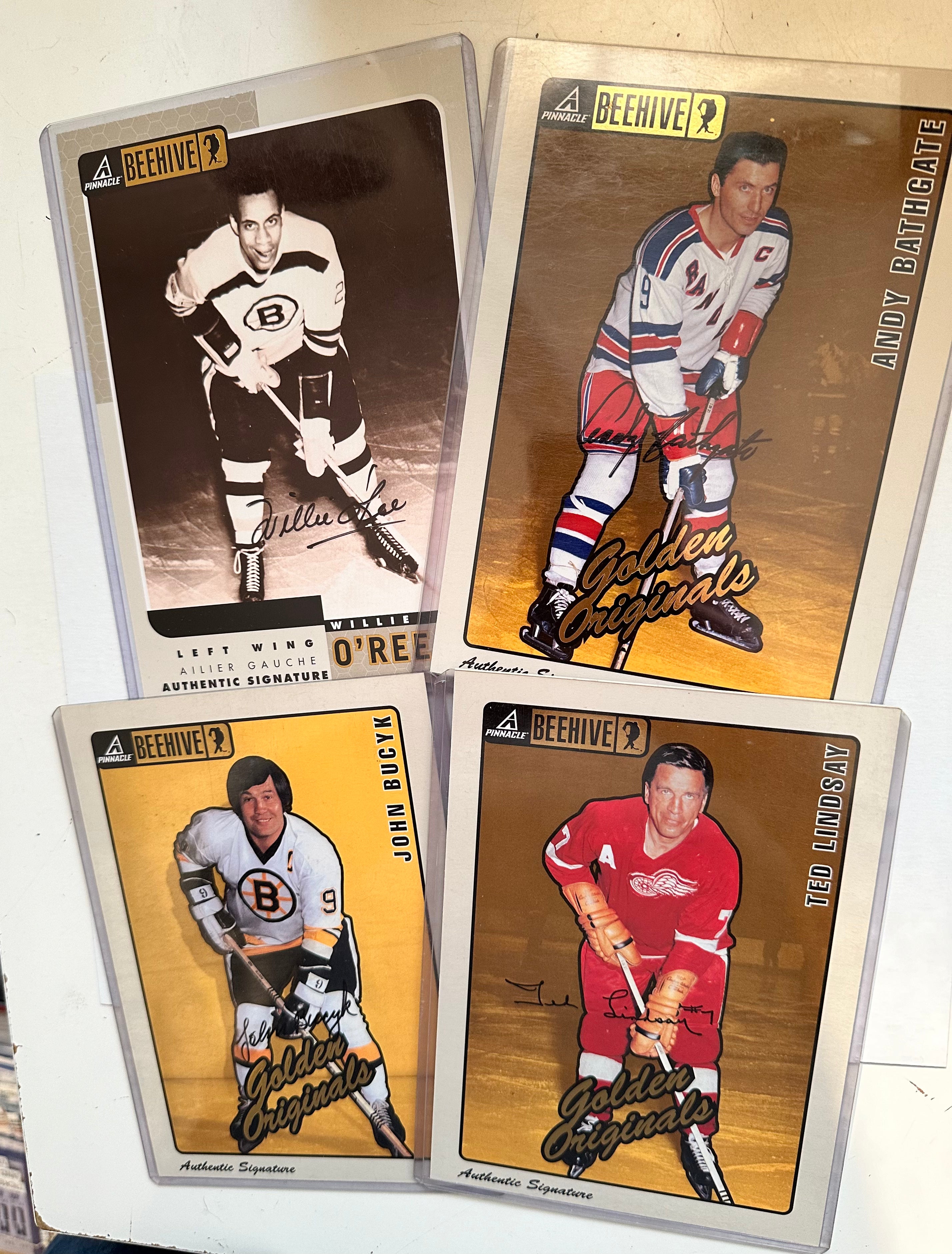 NHL Legends Hockey Autograph Inserts - 4x6 Trading Cards Lot Deal | Perfect for Collectors, Fans & Memorabilia Enthusiasts