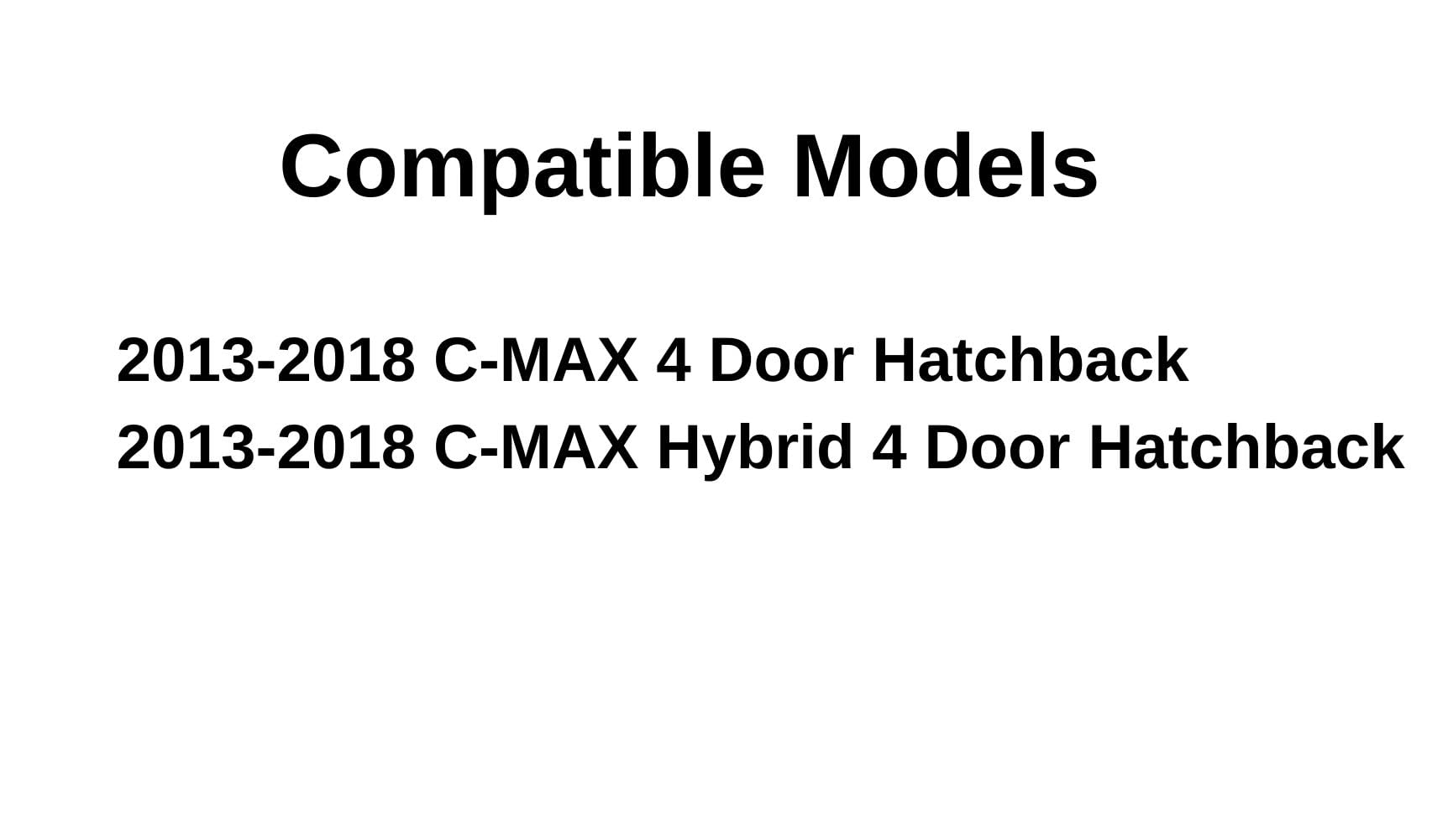 2013-2018 Ford C-MAX Passenger Side Front Door Window Glass Replacement - Right Hand Side OEM Fit - Perfect for Auto Glass Repair & Replacement