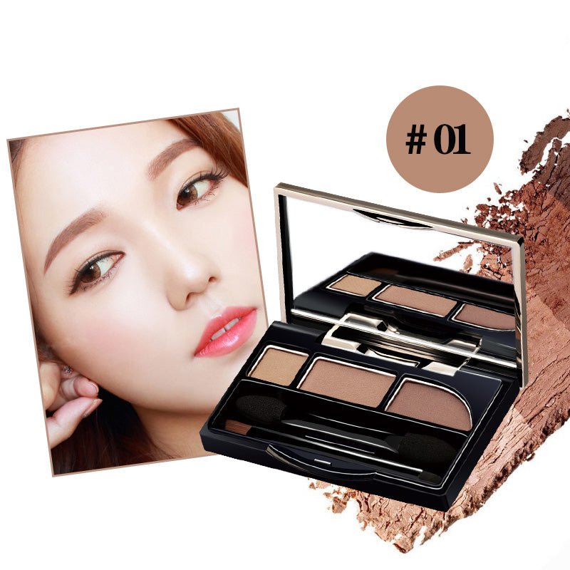 GOPAS Eyebrow Powder for Natural Look - Waterproof & Long-Lasting Eyebrow Makeup Kit - Perfect for Daily Use, Special Occasions & Professional Makeup Artists