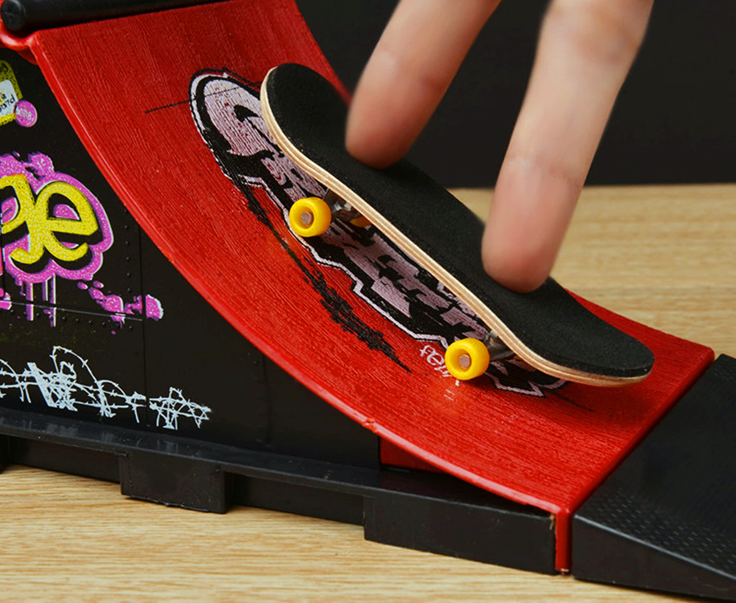 12PCS Black Foam Grip Tape for Fingerboards - 110mm x 38mm Non-Slip Skateboard Grip Stickers | Perfect for Fingerboard Tricks, DIY Skateboard Decoration & Mini Board Customization