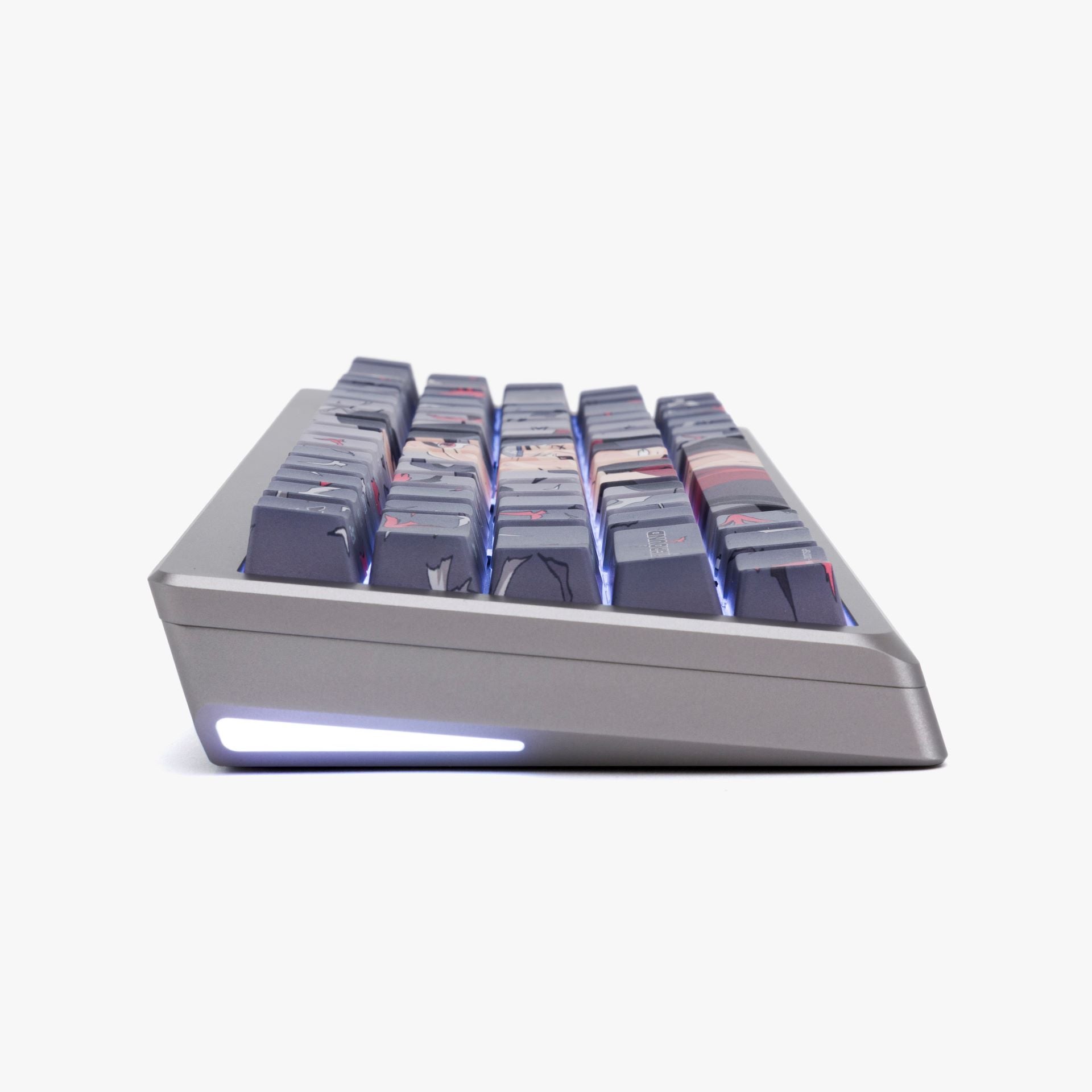 Naruto x HG Summit 65 Keyboard - Itachi Uchiha Themed Mechanical Gaming Keyboard for PC - Perfect for Anime Fans & Esports Gamers