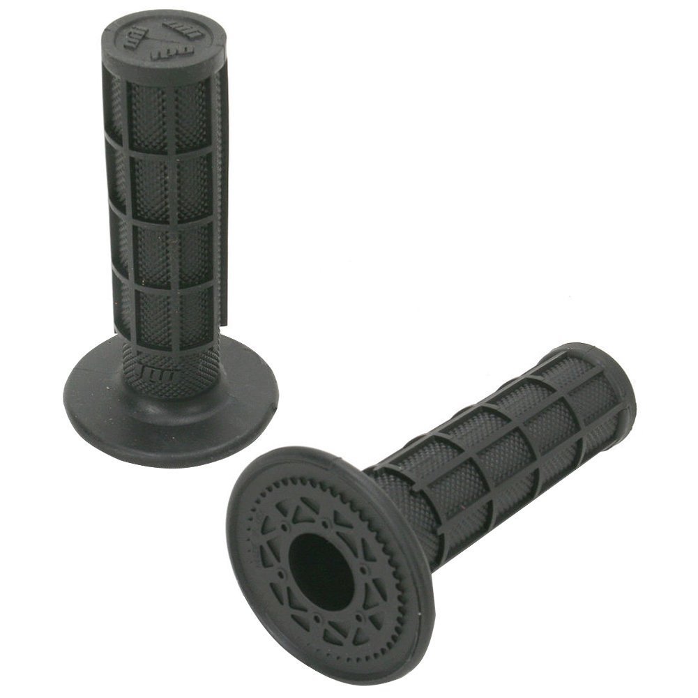 Odi Full Waffle Single-Ply MX/Off-Road/Dirt Bike Motorcycle Hand Grips - Black/One Size - Premium Comfort & Control for Motocross, Trail Riding & Off-Road Adventures