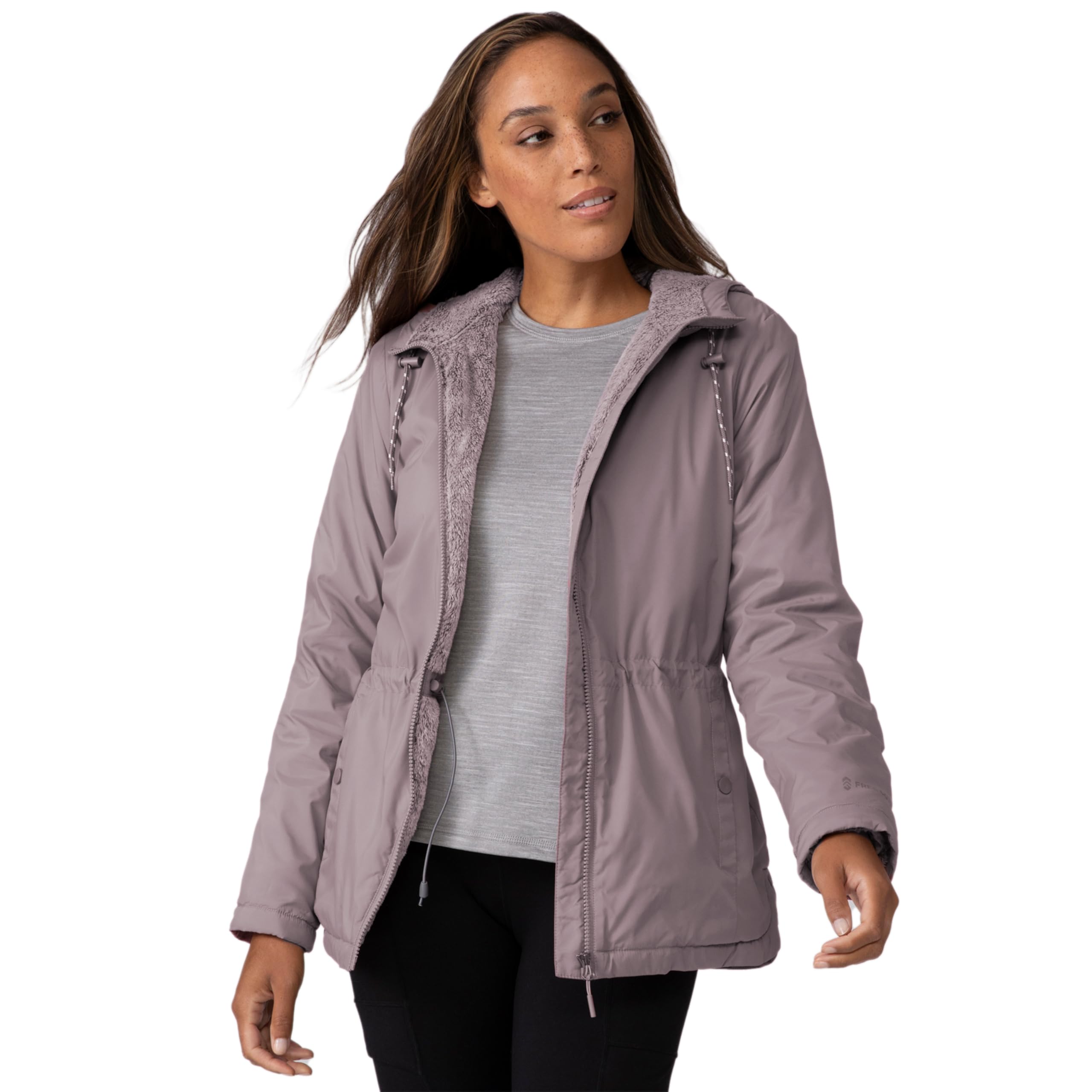 Free Country Women's Cascade Windshear Jacket - Lightweight Waterproof Windbreaker for Hiking, Running & Outdoor Adventures