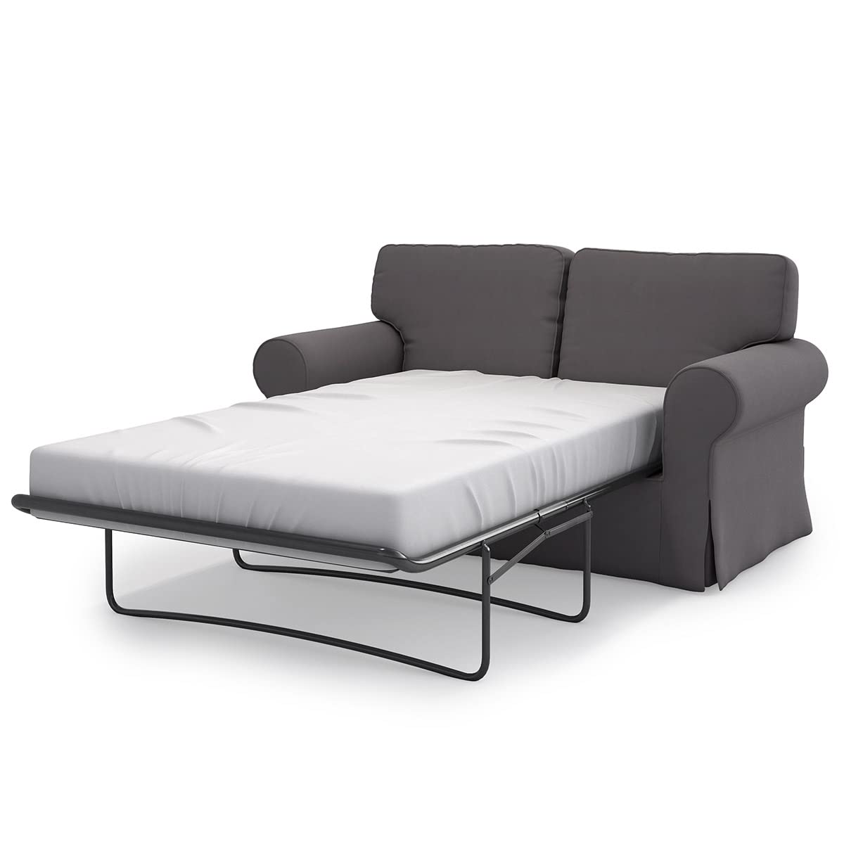 TLYESD Thick Cotton Sofa Slipcover for IKEA Ektorp 2-Seater Sleeper Sofa - Durable Replacement Cover for Sofa Bed (Beige) | Perfect for Living Room, Guest Room & Home Decor