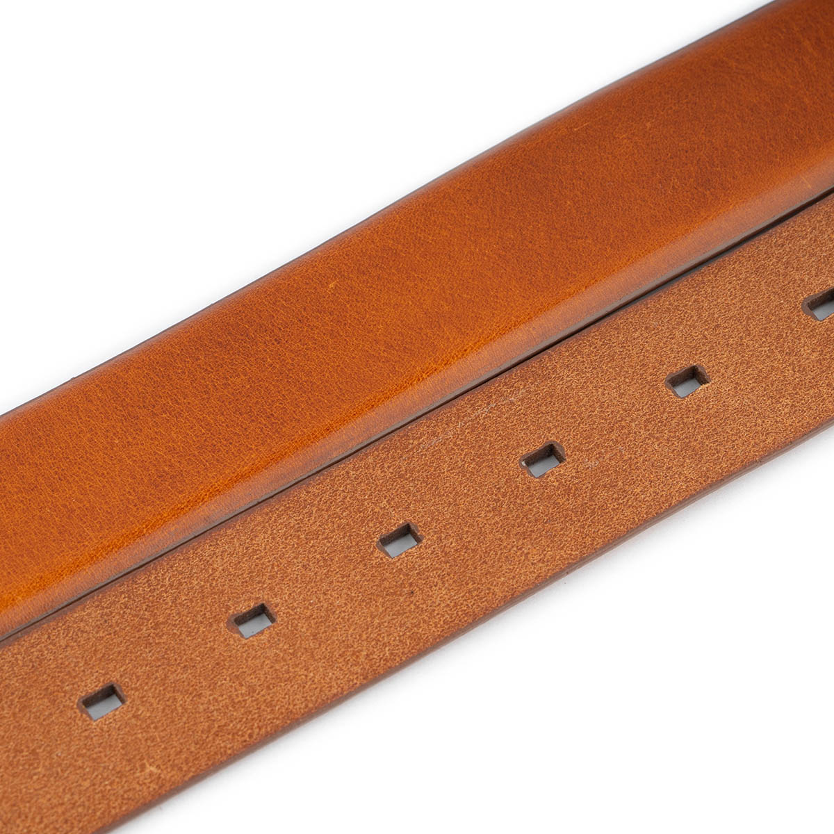 Genuine Tan Leather Belt Strap for Men - Premium Replacement Strap for Cartier Buckles | Perfect for Business, Casual & Formal Wear