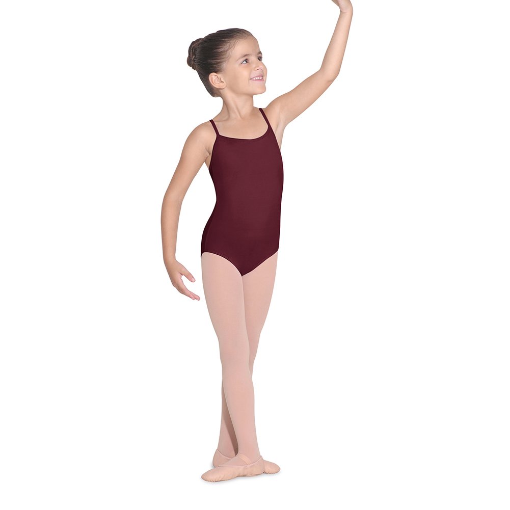 Bloch Girls Dance Leotard - Microlux Camisole Style for Ballet, Jazz & Contemporary | Comfortable Stretch Fabric for Dance Class & Performance