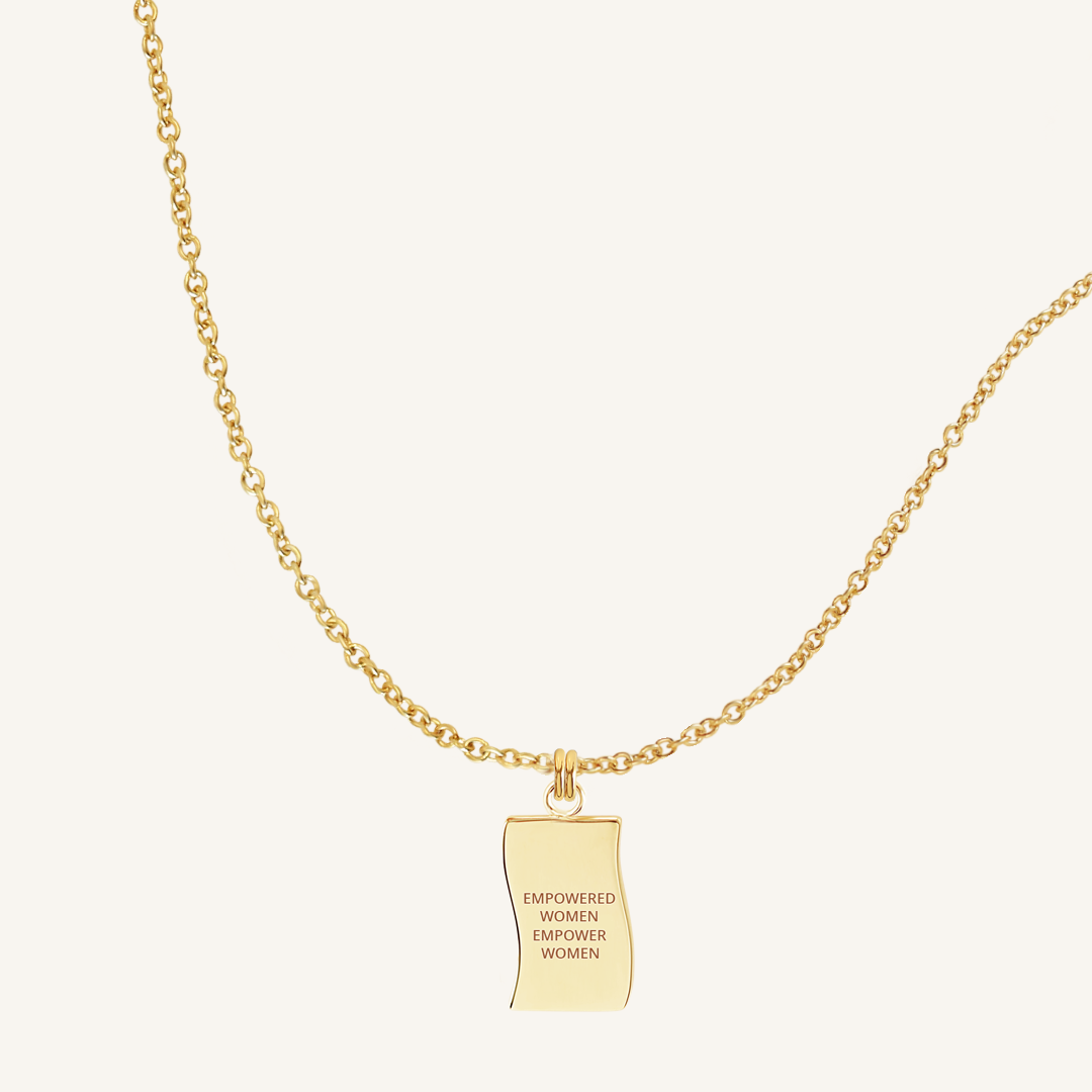 Etch Inspire Necklace - Personalized Inspirational Jewelry for Women - Perfect for Gifts, Everyday Wear & Special Occasions