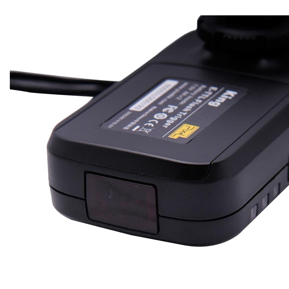 PIXEL King Wireless Radio E-TTL II Flash Trigger for Canon DSLR Cameras & Speedlites - Perfect for Studio Photography, Wedding Shoots & Outdoor Flash Photography