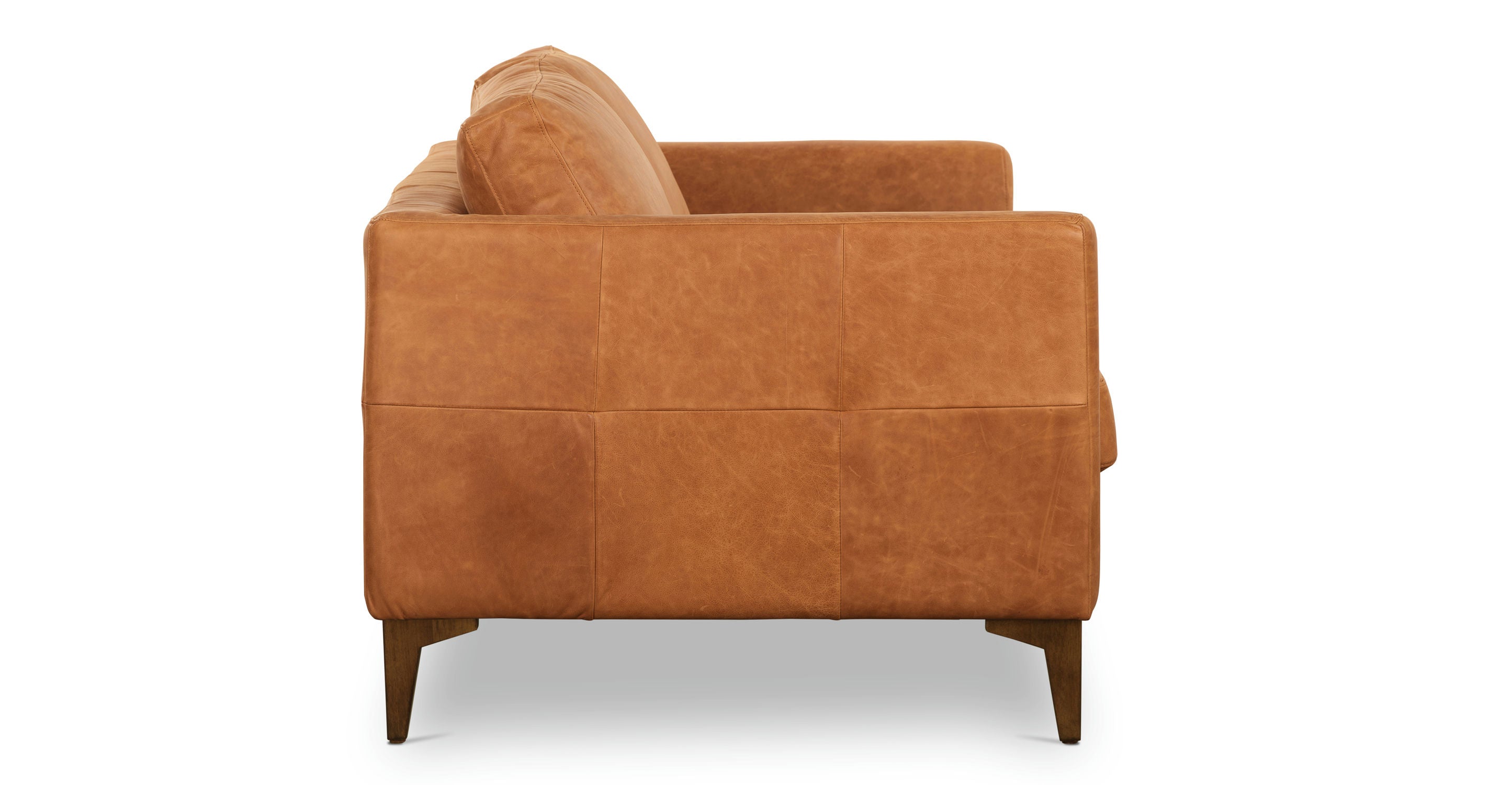 Modern 3-Seater Apartment Sofa - Calle 75 Collection | Comfortable Fabric Couch for Small Spaces | Perfect for Living Rooms, Studios & Lofts
