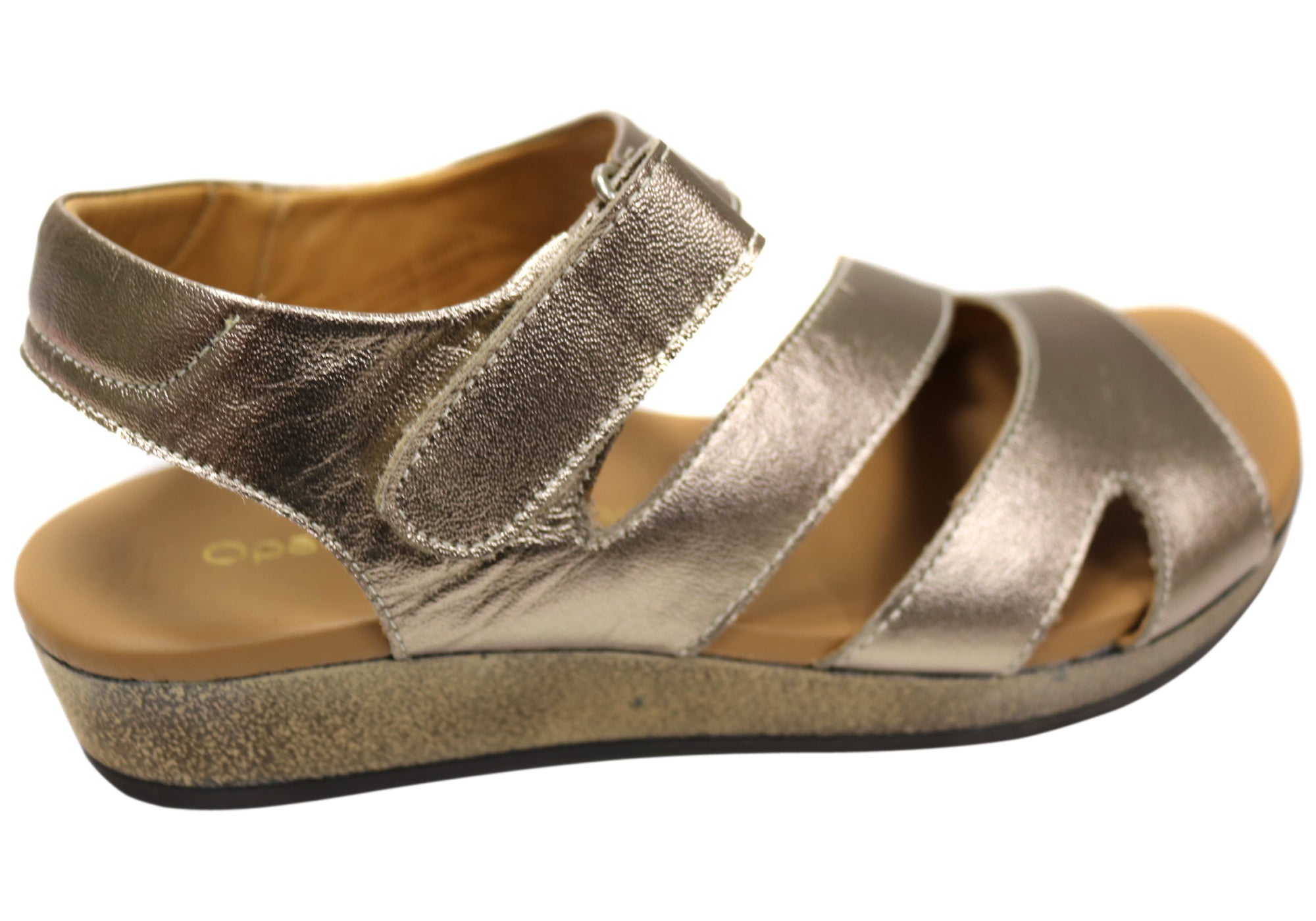 Opananken Jules Women's Comfortable Brazilian Leather Sandals - Breathable Summer Sandals for Walking, Beach, Travel & Casual Outfits