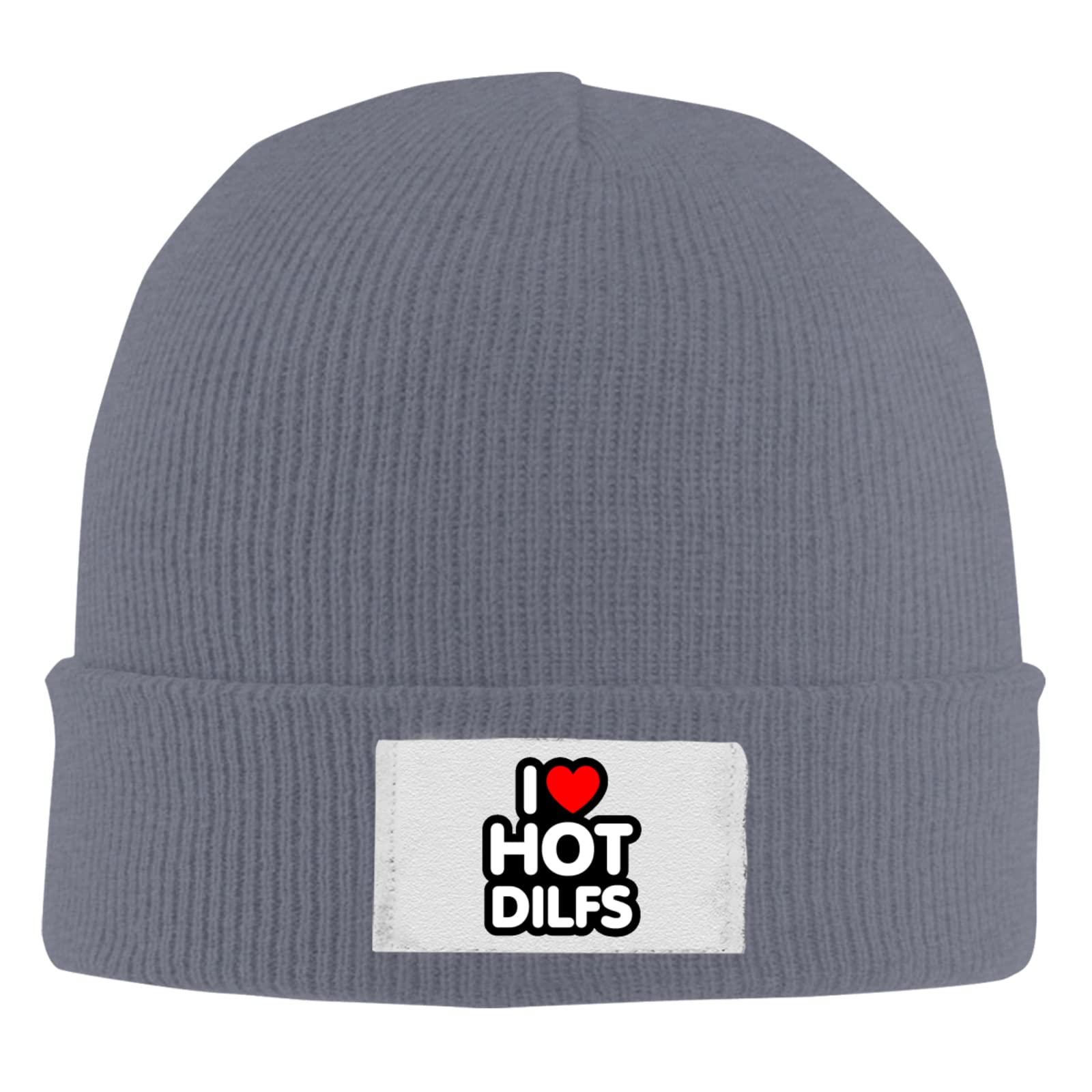 Quackity Knit Cuffed Beanie Hat for Men & Women - Winter Warm Stretchable Knit Cap - Perfect for Outdoor Activities, Skiing, and Cold Weather Fashion