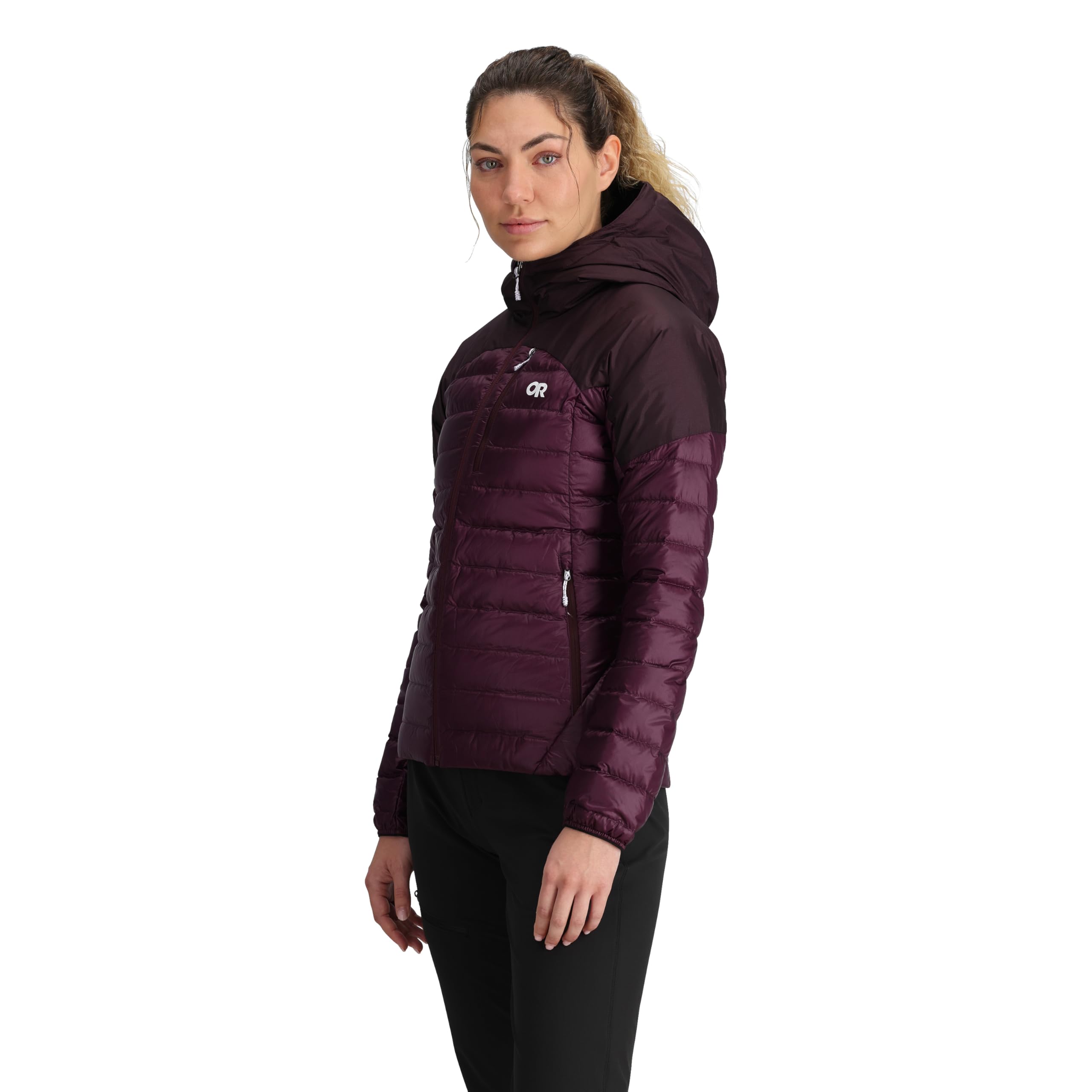 Outdoor Research Women's Helium Down Hoodie - Lightweight Waterproof Winter Jacket for Hiking, Camping & Outdoor Adventures