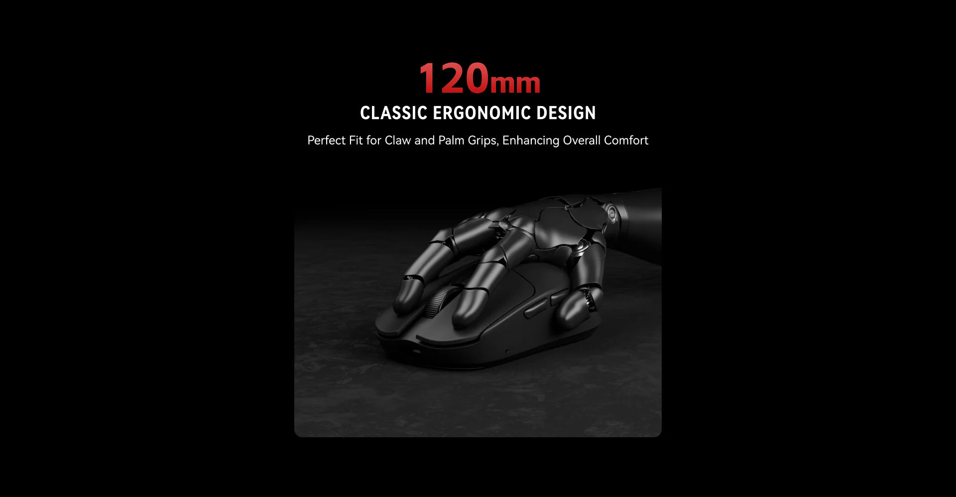 VXE MAD R Major 8K Wireless Gaming Mouse with 8K Dongle - Ultra-Lightweight Ergonomic Design for PC, Mac, Laptop - Perfect for FPS, MOBA, eSports & Office Work