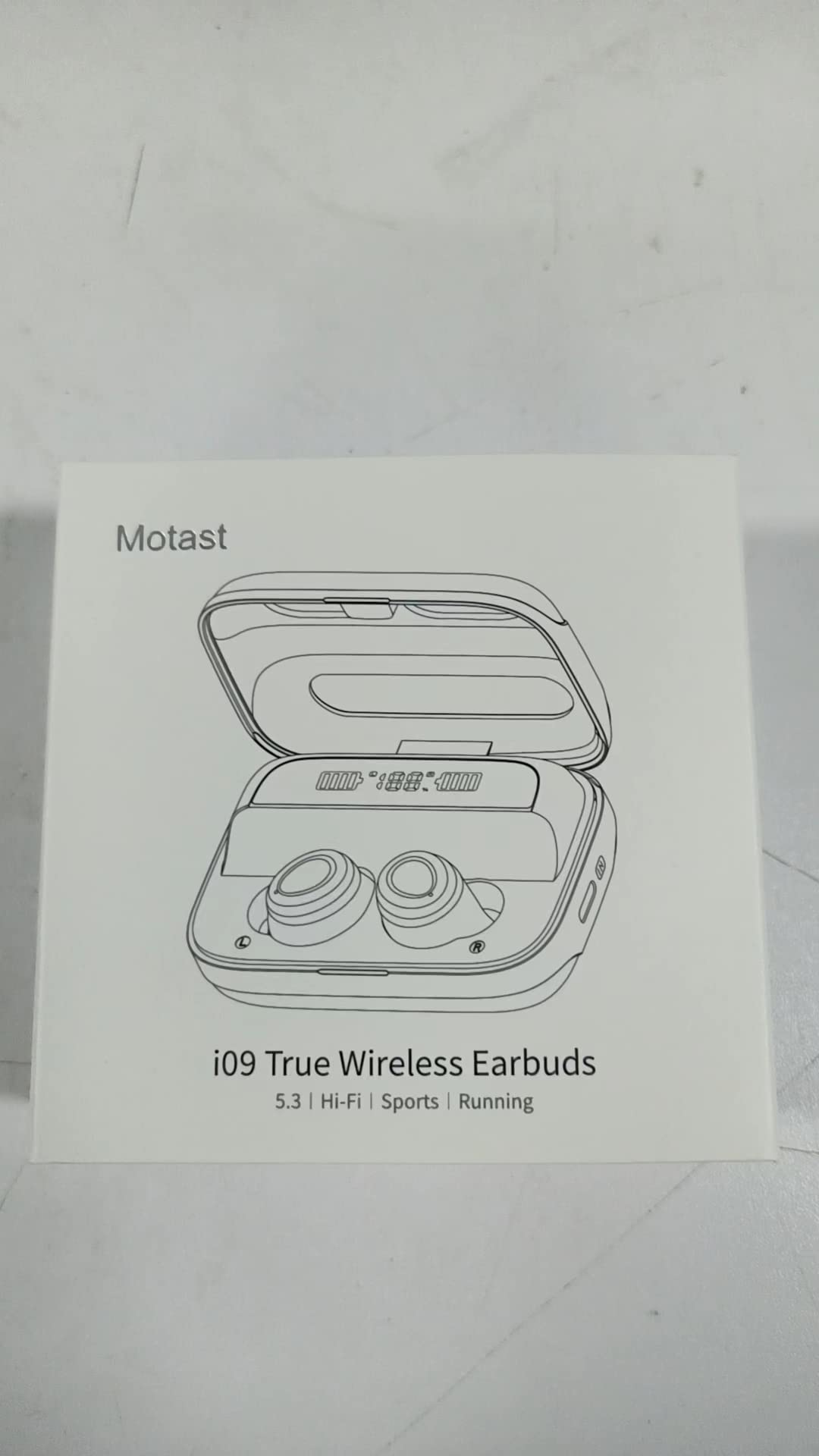 Motast Wireless Earbuds Bluetooth 5.1 with 140H Playtime, Stereo Noise Cancelling Headphones, IP7 Waterproof Sport Earphones with Mic & USB-C Charging (Rose Gold) - Perfect for Running, Gym Workouts & Travel