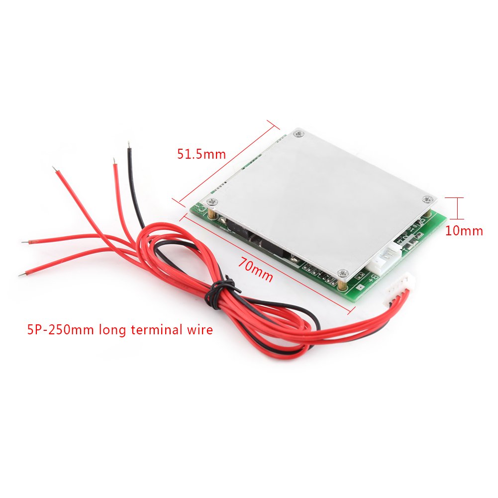 4S 100A 12V BMS Board for LiFePO4 Battery - Solar & EV Charging
