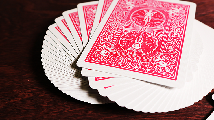 Fuchsia Bicycle Playing Cards - Premium Quality Poker Cards for Magic Tricks, Card Games, and Casino Nights