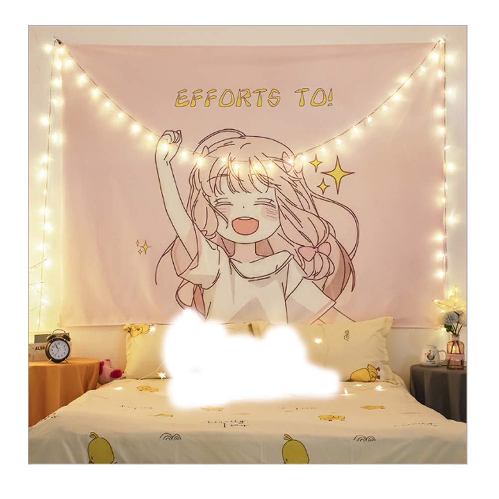 Japanese Anime Tapestry Wall Hanging - Cute Cartoon Home Decor for Bedroom & Dorm Room - Perfect for Anime Fans & Kawaii Lovers | Great for Wall Art, Room Dividers & Party Backdrops