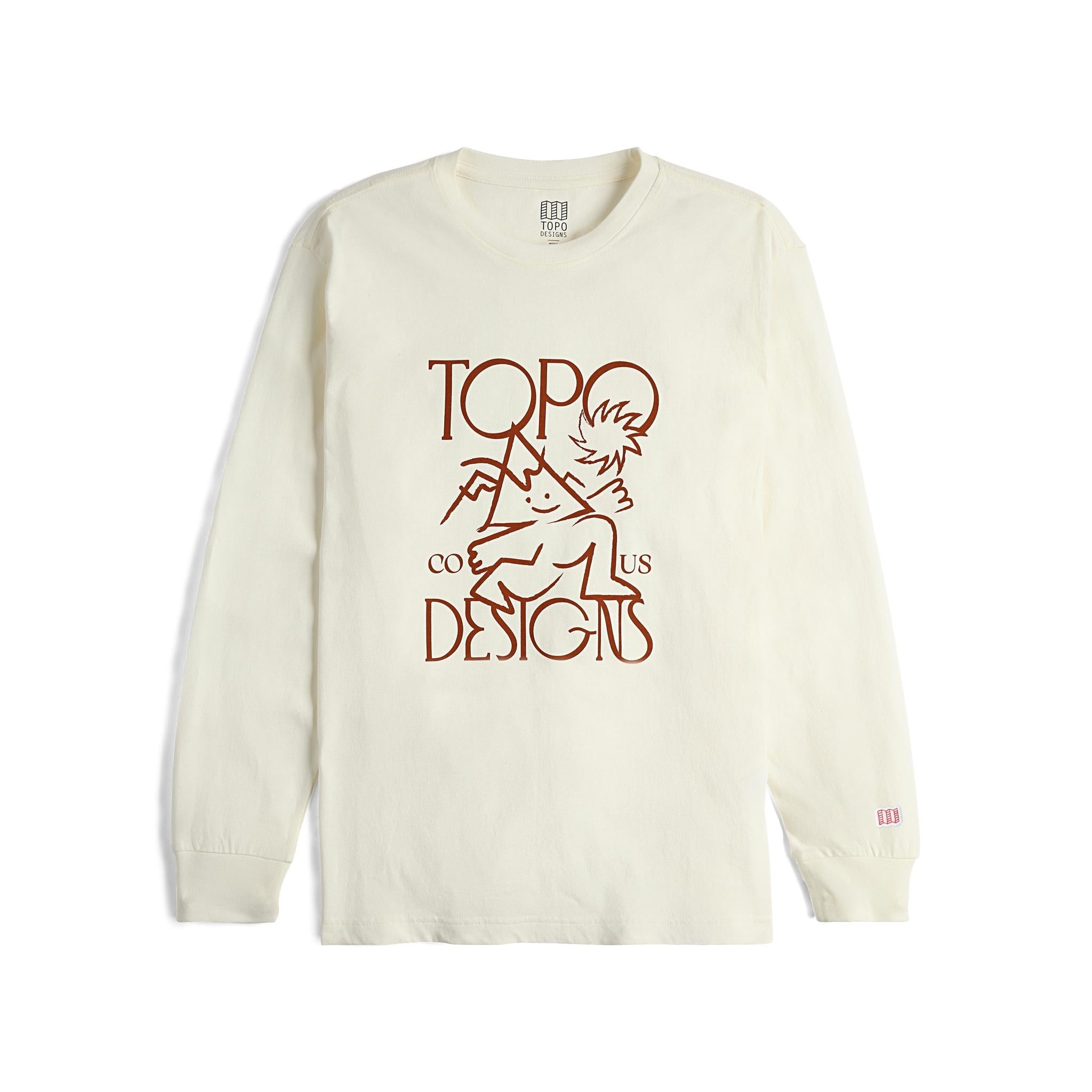 Roamer Tee Long Sleeve for Men - Comfortable Cotton Shirt with Classic Fit - Perfect for Casual Wear, Outdoor Activities & Layering