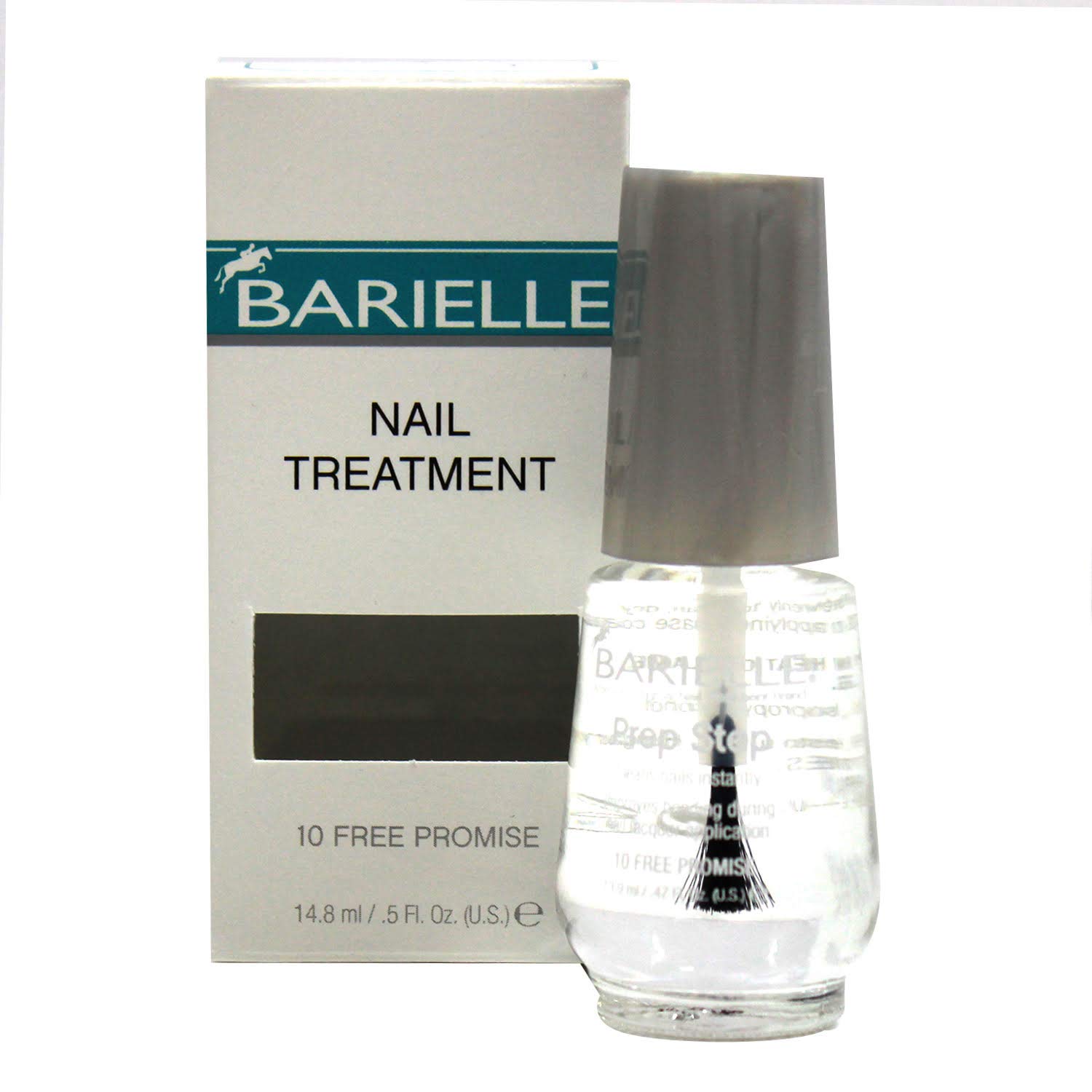 Barielle Prep Step Pre-Nail Polish & Lacquer Treatment 0.47 oz - Nail Primer Base Coat for Stronger, Healthier Nails - Perfect for Manicures, Pedicures & Salon Use