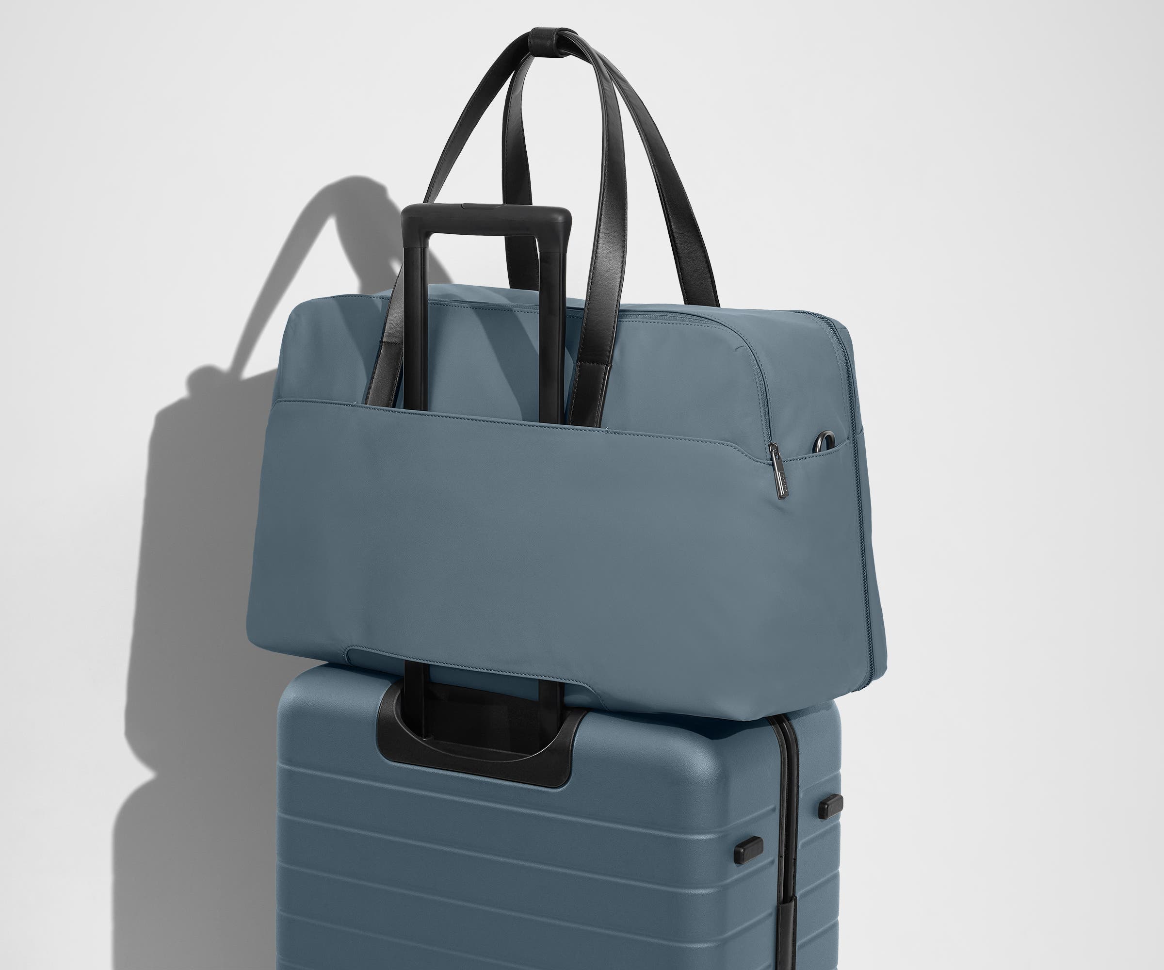 The Weekender Duffle Bag in Coast Blue - Perfect for Travel, Gym & Weekend Getaways | Durable & Stylish Carry-On Luggage