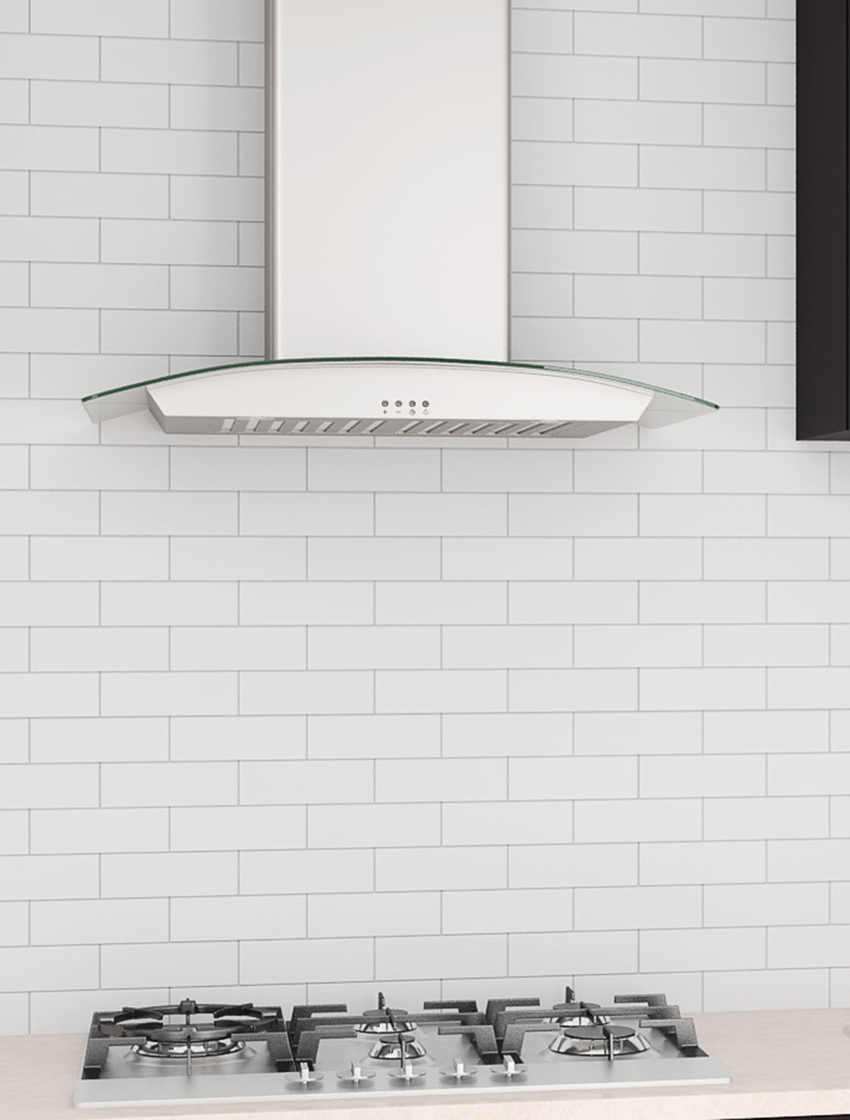 Tornado III 36 Inch Stainless Steel Range Hood - Powerful 900 CFM Kitchen Vent Hood with LED Lights, Quiet Operation - Perfect for Home Kitchens, Restaurants & Outdoor Grilling Areas