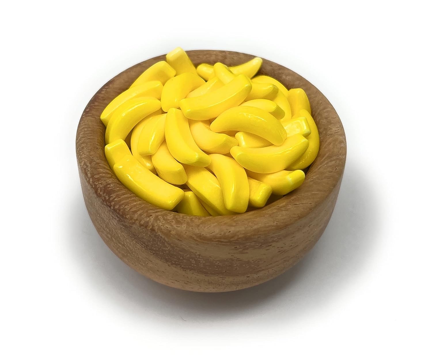 YANKEEETRADERS Banana Flavored Candy - 2 Pound Bulk Bag | Sweet Tropical Treats for Parties, Halloween, Movie Nights & Office Snacks