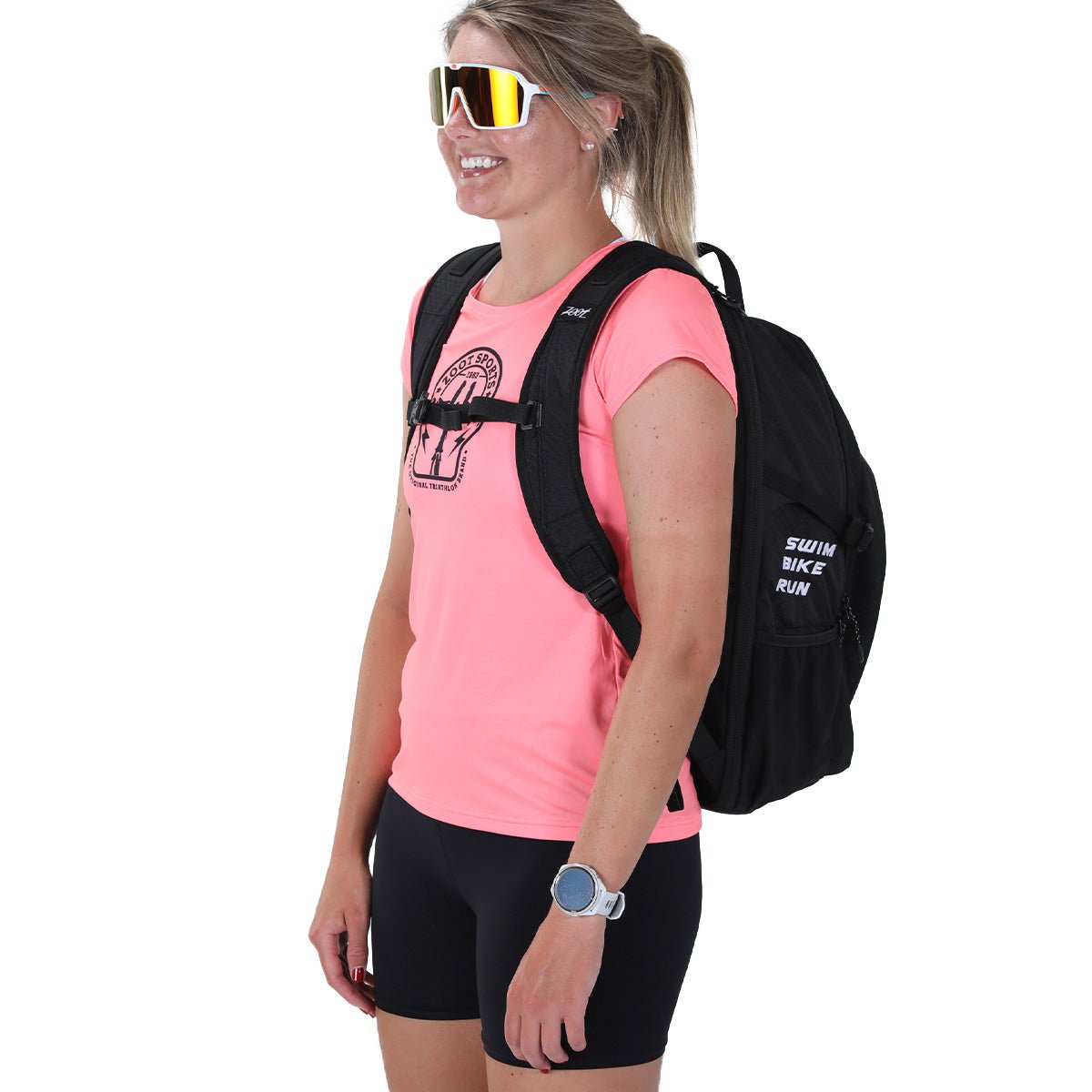 Ultra Tri Backpack - Lightweight Durable Travel Backpack for Hiking, Camping & Daily Use - Water-Resistant Black Daypack for Men & Women