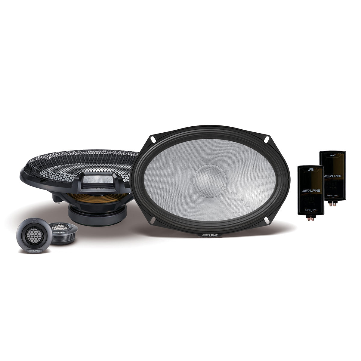 Alpine R2 S69C R Series 6x9 Inch High Performance Component Speaker Set - Premium Car Audio System for Clear Sound & Deep Bass | Perfect for Car Upgrades, Truck Stereo Systems & Home Audio Installations