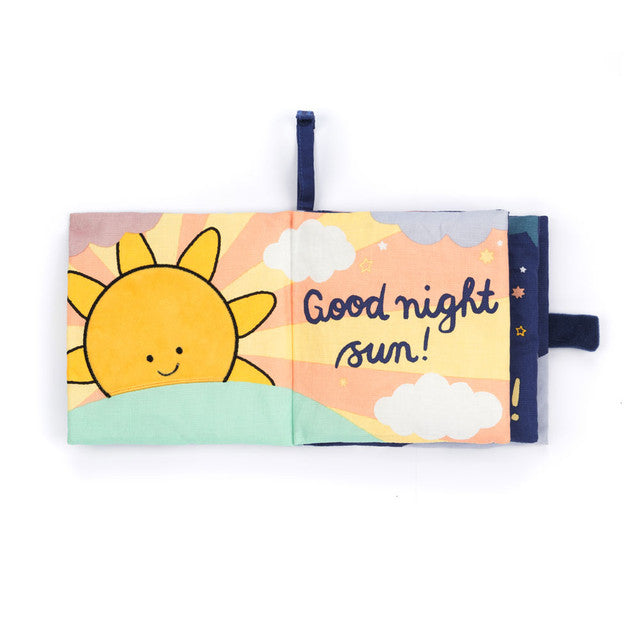 Hello Moon Fabric Book - Soft Baby Cloth Book for Early Learning & Sensory Play | Perfect for Newborns, Toddlers & Gift Ideas