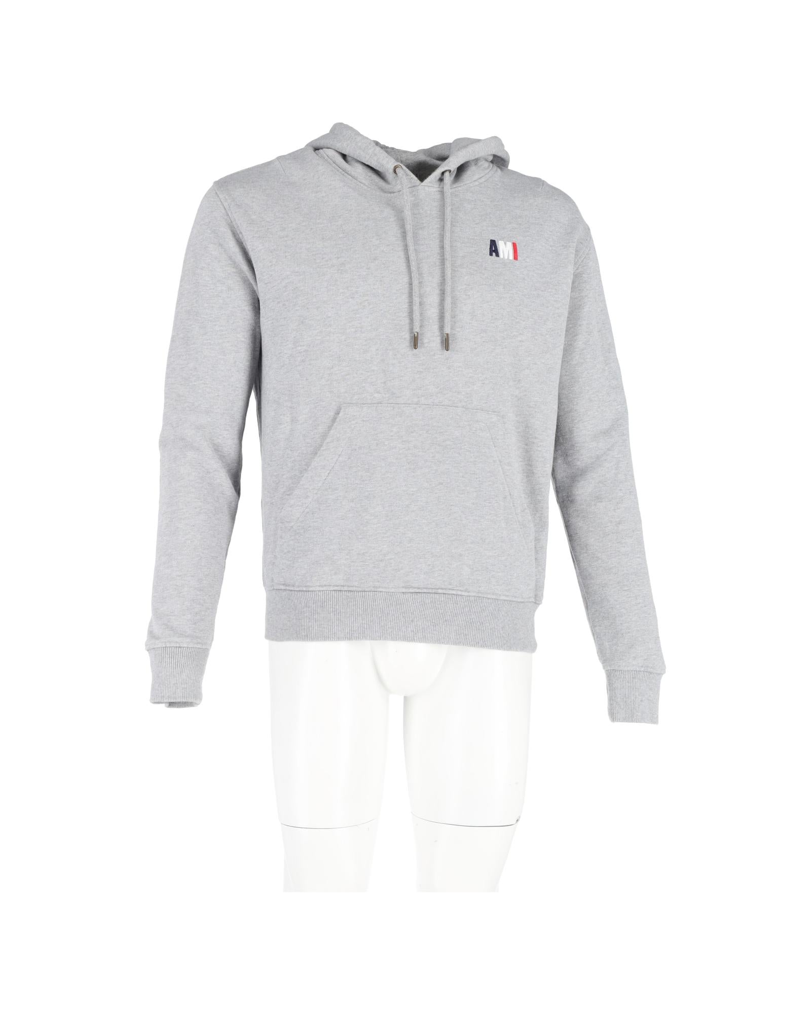 AMI Classic Pullover Hoodie - Soft & Comfortable Men's & Women's Casual Sweatshirt for Everyday Wear, Gym, and Outdoor Activities