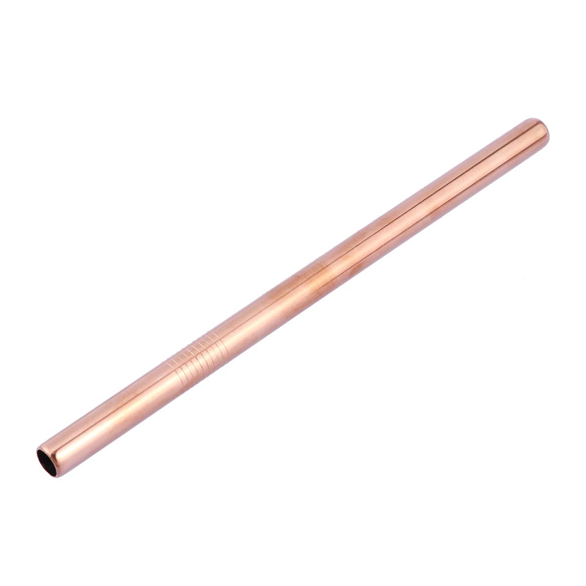 DOITOOL 1-Pack Reusable Stainless Steel Drinking Straws for Tumblers - Straight Metal Straws for Smoothies, Iced Coffee & Cold Drinks - Eco-Friendly & Dishwasher Safe