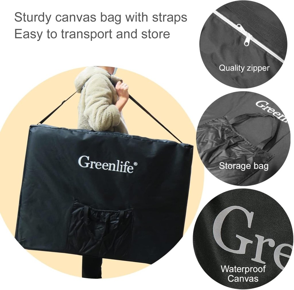 Portable Folding Table with Armrest & Headrest - 23