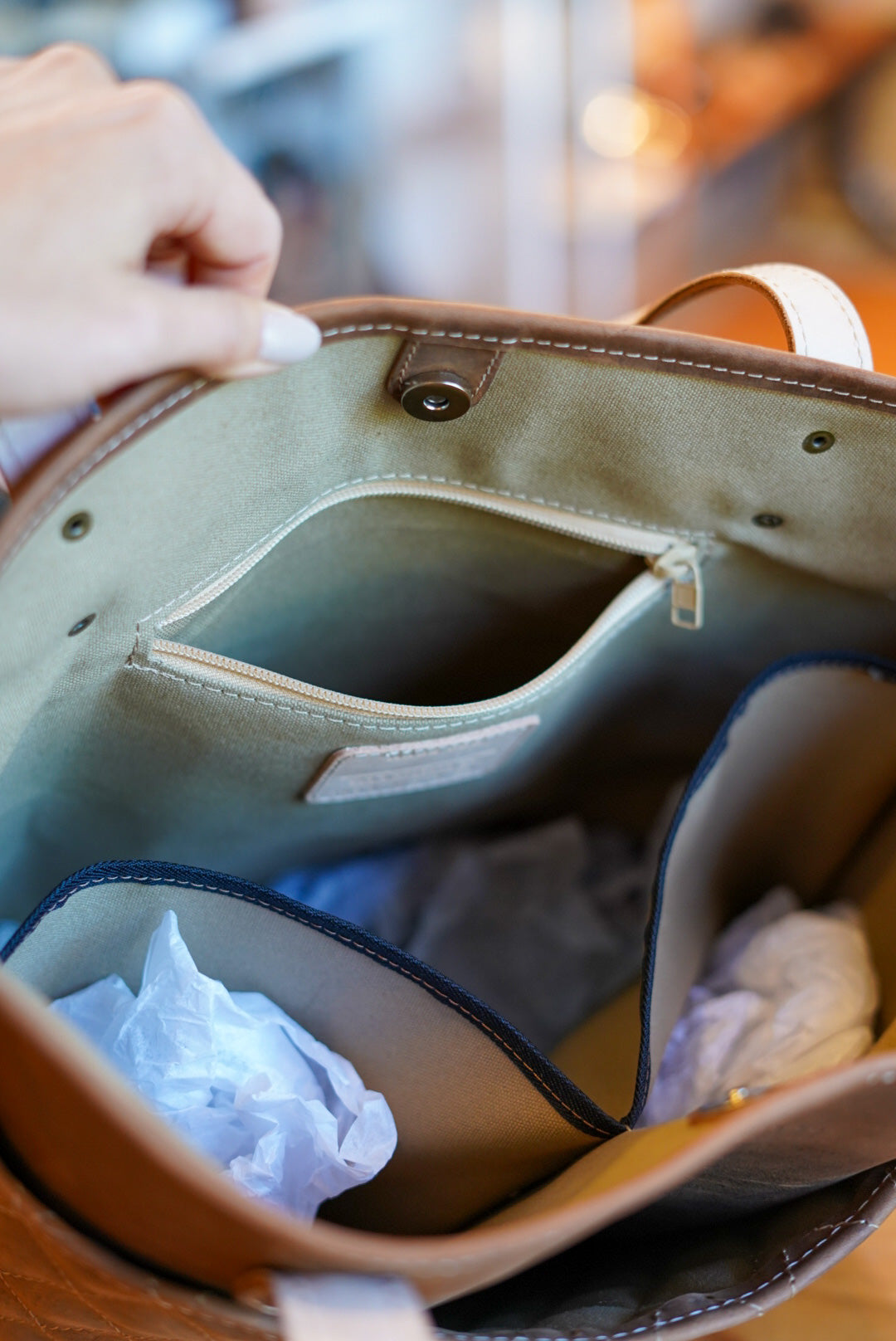 Stylish Diamond Stitch Tote Bag in Carmel Brown - Perfect for Shopping, Beach Trips & Everyday Use