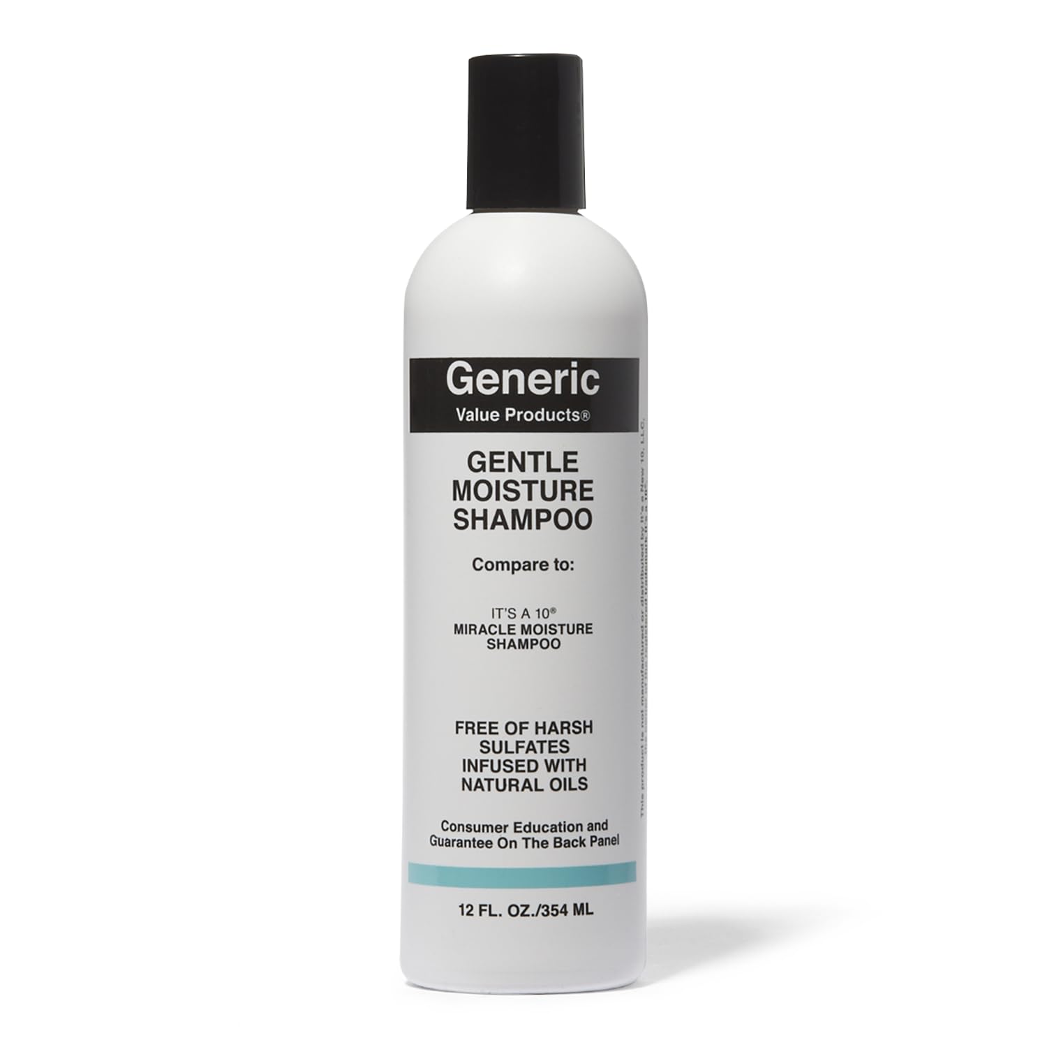 Gentle Moisture Shampoo for Dry Damaged Hair - Hydrating & Nourishing Formula Comparable to Miracle Moisture Shampoo | Perfect for Daily Hair Care & Color-Treated Hair
