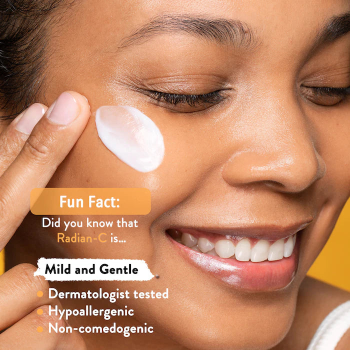 LANEIGE Radian C Vitamin C Brightening Facial Cream - Hydrating & Glowing Skin Care for Day & Night Use - Perfect for Dry, Dull Skin & Anti-Aging Routine