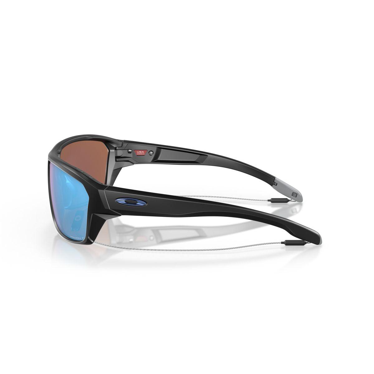 Oakley Split Shot Sunglasses Matte Black with Prizm Deep Water Polarized Lenses - 0OO9416 941606 - Perfect for Outdoor Sports, Fishing & Driving