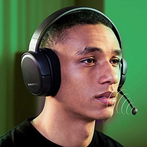 SteelSeries Arctis 1 Wireless Gaming Headset for Xbox - Lightweight Comfort & Lag-Free Audio for Xbox Series X/S, PC & Mobile Gaming
