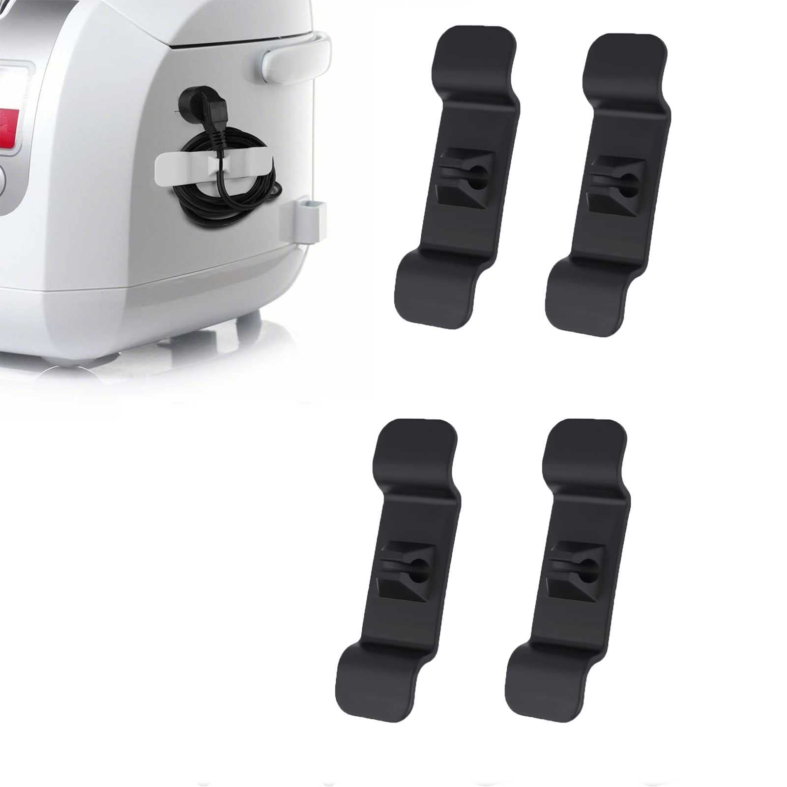 Best Cord Organizer for Kitchen Appliances - Cable Wrap Holder for Coffee Maker, Air Fryer, Toaster & Blender | Neatly Store Cords & Save Counter Space | Perfect for Small Kitchens & Organized Homes