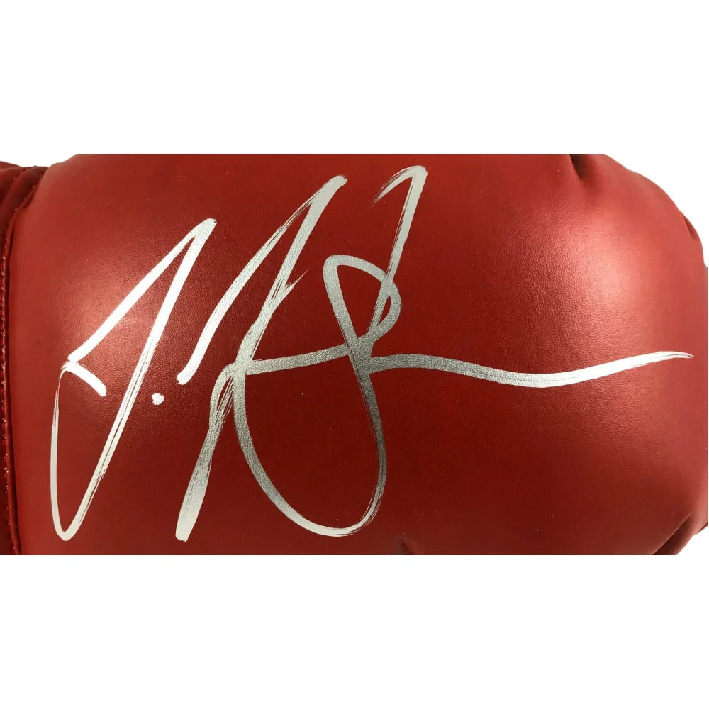 Josh Taylor Autographed Everlast Boxing Glove with JSA COA - Signed Collectible Memorabilia for Boxing Fans & Sports Enthusiasts - Perfect for Display, Gifts, and Collections