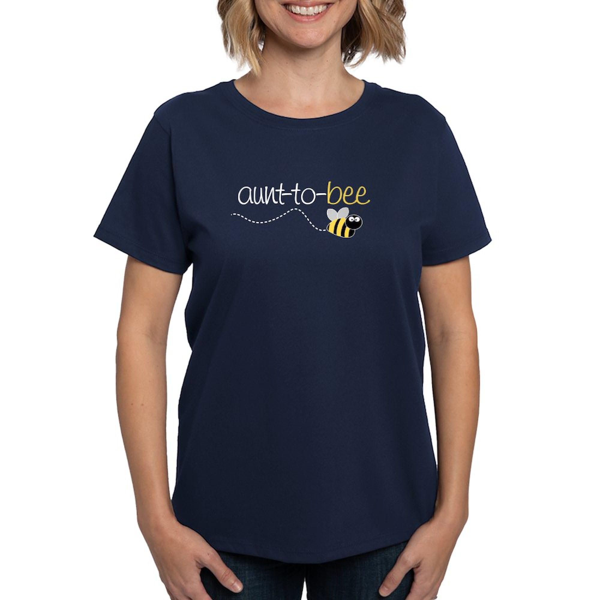 Aunt to Be Women's Dark Cotton T-Shirt - Comfortable & Stylish Maternity Gift for Expecting Aunts - Perfect for Baby Showers, Gender Reveals & Pregnancy Announcements