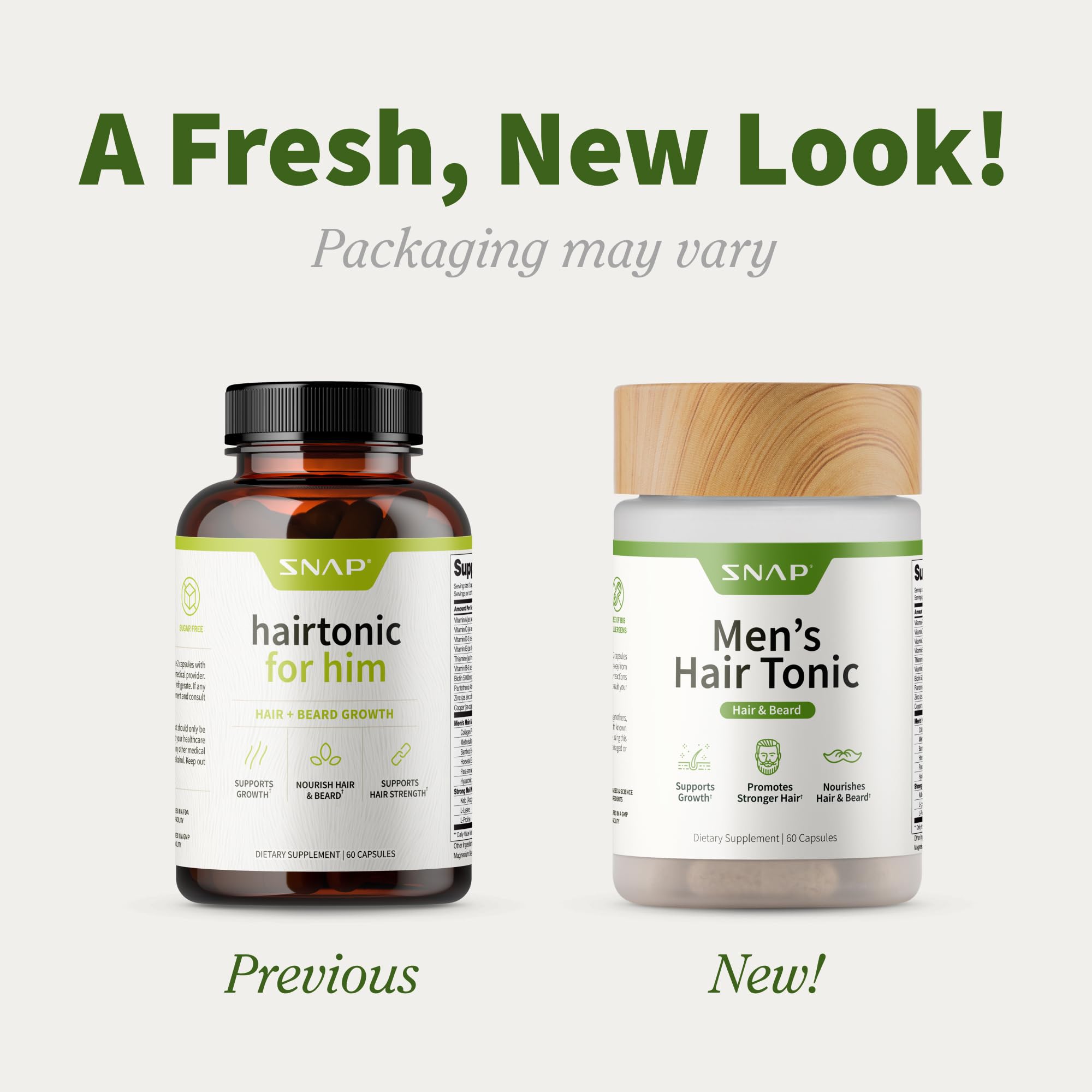 Best Hair Growth Supplement for Men & Women - Biotin, Kelp & Bamboo Extract for Thicker Hair, Stronger Nails & Healthy Skin | Stops Hair Loss & Promotes Beard Growth | 60 Vegan Capsules | Perfect for Daily Hair Care Routine & Post-Chemo Recovery