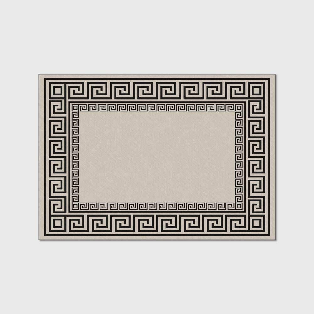 Modern 3D Geometric Print Area Rugs - Non-Slip Washable Carpet for Living Room, Bedroom, Home Decor | Perfect for Floor Covering, Coffee Table Mat & Parlor Decor