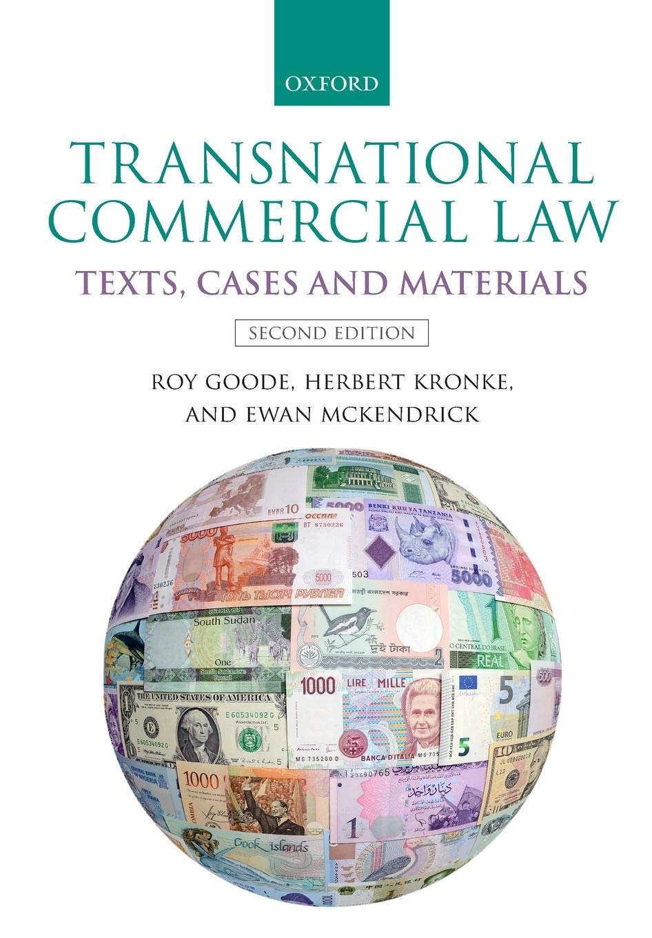 Transnational Commercial Law Textbook: Cases, Materials & Legal Analysis for International Business & Trade Studies | Essential for Law Students & Professionals