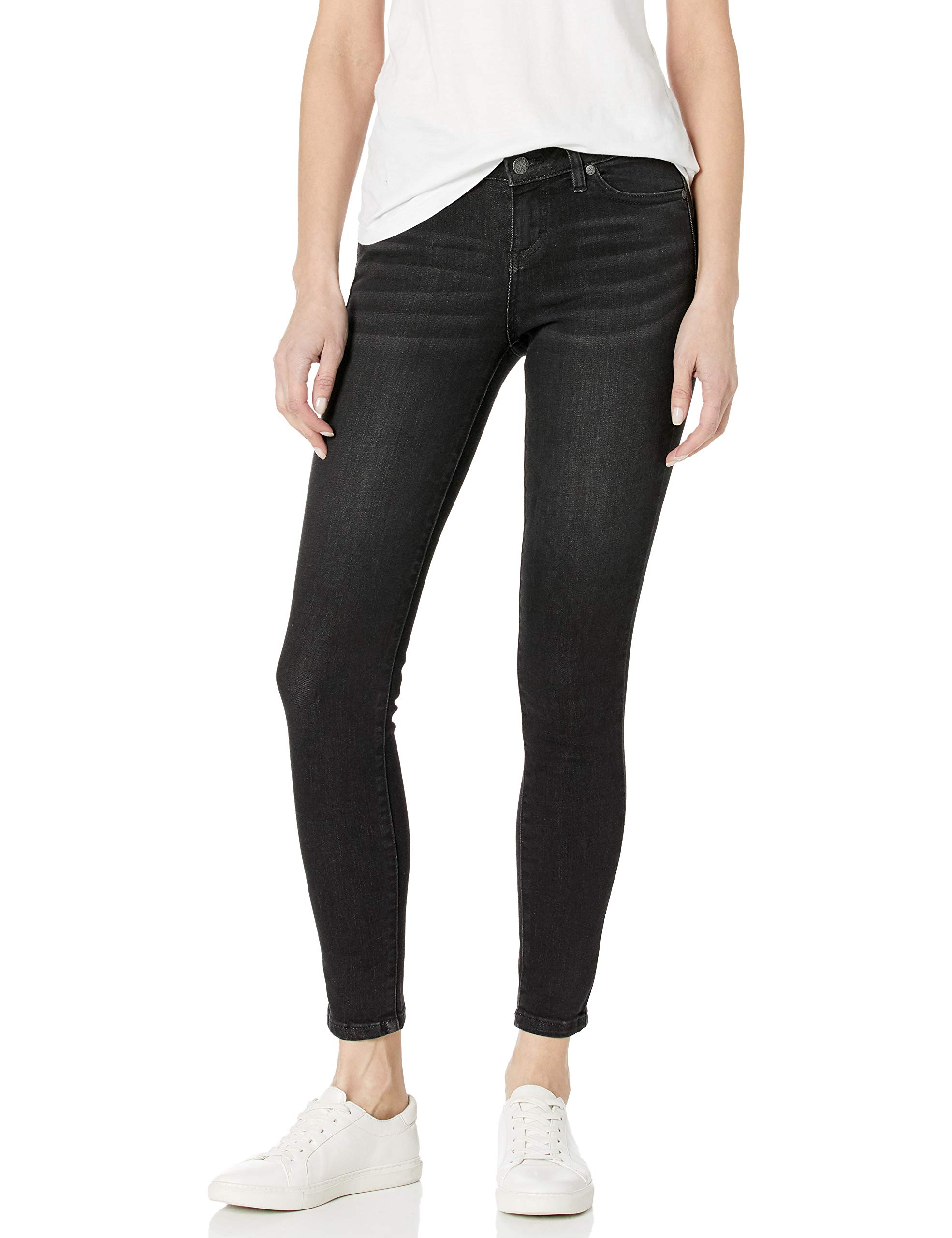 prAna Women's London Jean - Regular Inseam, High Waist Stretch Denim Pants for Casual Wear & Travel | Comfortable Slim Fit Jeans for Everyday Outfits